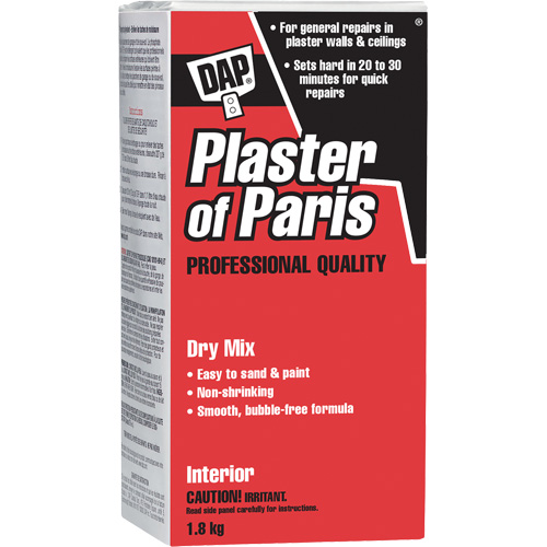 Plaster of Paris Dry Mix, 2 kg, Box Sécurité Médic