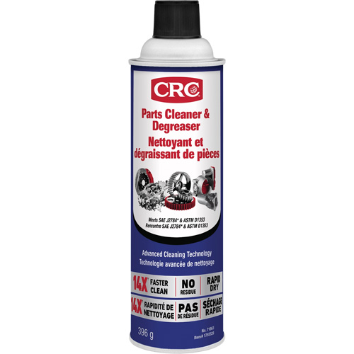 Parts Cleaner & Degreaser, Aerosol Can Sécurité Médic