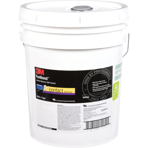Contact Adhesive, Drum, 5 gal. Sécurité Médic
