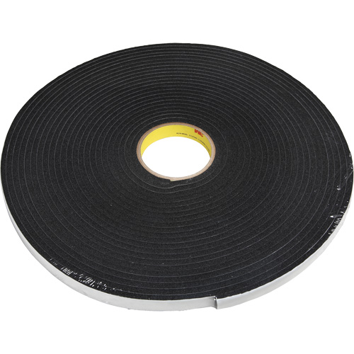 Double-Coated Foam Tape, 33 m (108') L x 12.7 mm (1/2") W, 62 mils, Polyethylene Sécurité Médic