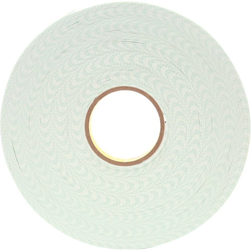 Double-Coated Urethane Foam Tape, 33 m (108') L x 25.4 mm (1") W, 62.5 mils, Urethane Sécurité Médic