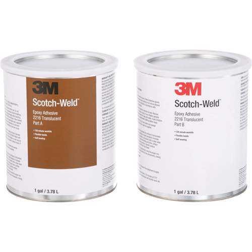 Scotch-Weld Adhesive, 1 gal., Pail, Two-Part, Translucent Sécurité Médic