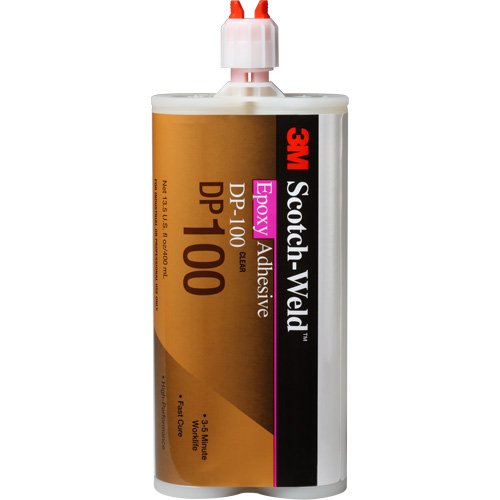 Scotch-Weld Adhesive, 400 ml, Cartridge, Two-Part, Clear Sécurité Médic