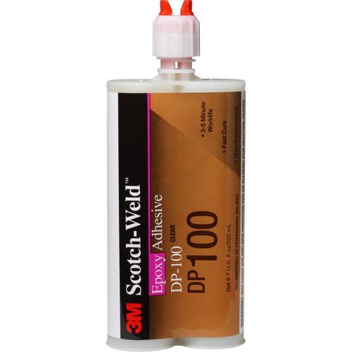Scotch-Weld Adhesive, 200 ml, Cartridge, Two-Part, Translucent Sécurité Médic
