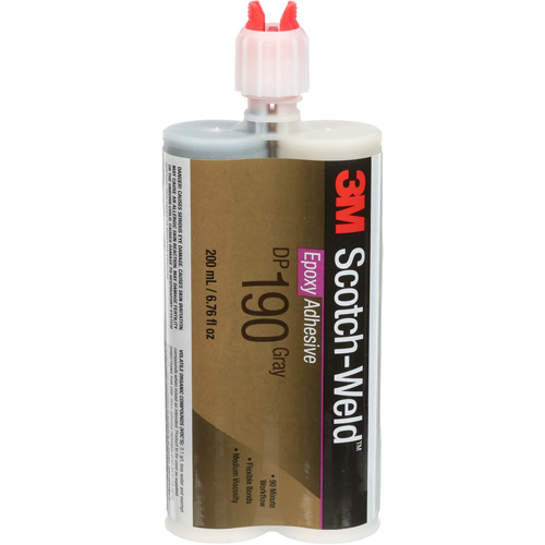 Scotch-Weld Adhesive, 200 ml, Cartridge, Two-Part, Grey Sécurité Médic