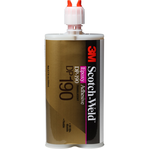 Adh&eacute;sif Scotch-Weld, 200 ml, Cartouche, Deux composants, Translucide Sécurité Médic
