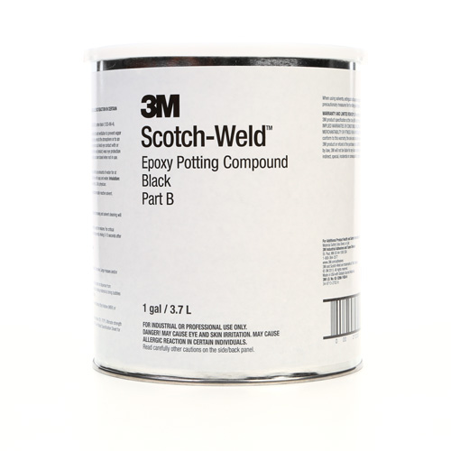 Scotch-Weld Potting Compound, 1 gal., Pail, Two-Part, Black Sécurité Médic