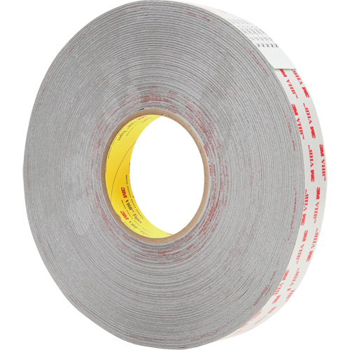 VHB Tape, 66 m (216') L x 12 mm (1/2") W, 25 mils, Acrylic Sécurité Médic