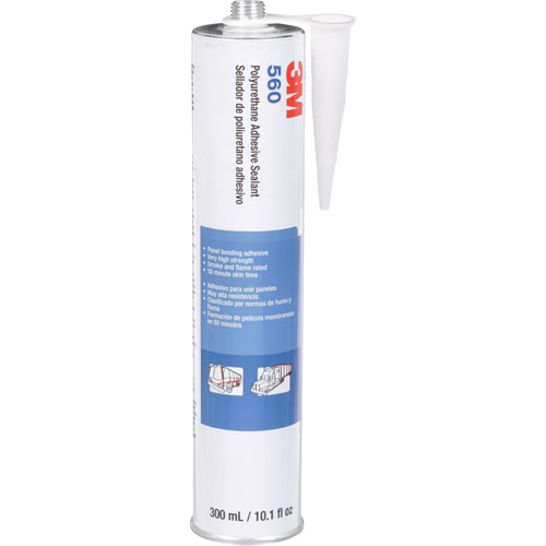 Polyurethane Adhesive Sealant, 10.3 oz., Black Sécurité Médic