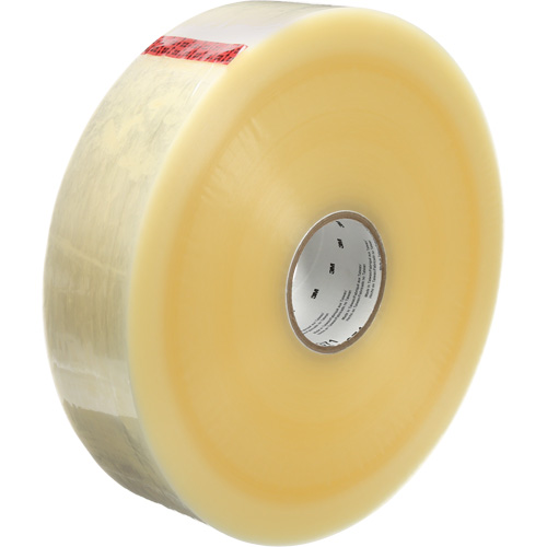 Scotch&reg; Box Sealing Tape 371, Hot Melt Adhesive, 1.9 mils, 72 mm (3") x 1500 m (4921') Sécurité Médic