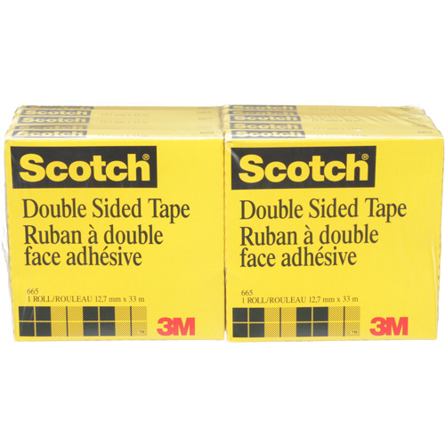 Ruban adh&eacute;sif scotch double face Sécurité Médic