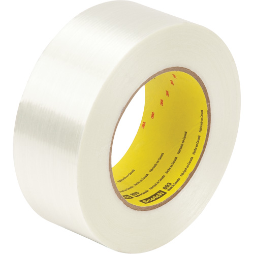 Ruban renforc&eacute; de filaments Scotch, &eacute;paisseur 6 mils, 12 mm (1/2") x 33 m (108')  Sécurité Médic