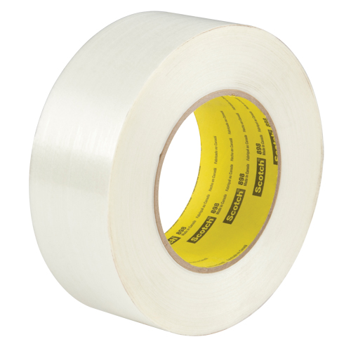 Scotch&reg; Filament Tape, 6.6 mils Thick, 48 mm (1-22/25") x 55 m (180')  Sécurité Médic
