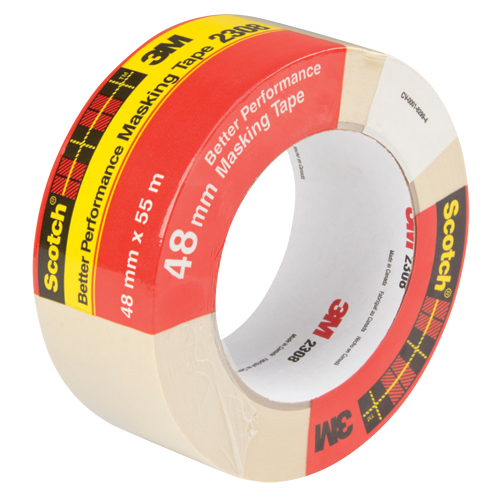 Ruban-cache 2308, 48 mm (2") x 55 m (180'), Havane Sécurité Médic