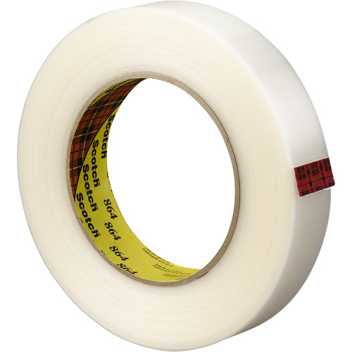 Ruban de cerclage renforc&eacute; Scotch, &eacute;paisseur 5,6 mils, 12 mm (1/2") x 330 m (1082')  Sécurité Médic