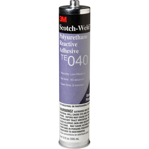 Scotch-Weld PUR Adhesive, 10 oz., Cartridge, Clear Sécurité Médic