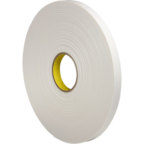 Foam Tape, 16.5 m (54') L x 18 mm (3/4") W, 6 mils, Urethane Sécurité Médic