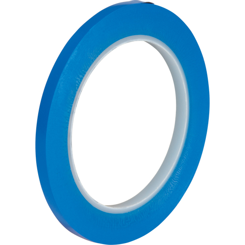 471 Vinyl Tape, 6 mm (1/4") W x 32.9 m (108') L, 5.3 mils, Blue Sécurité Médic
