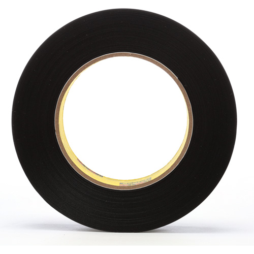 472 Vinyl Tape, 25.4 mm (1") W x 32.9 m (108') L, 10.4 mils, Black Sécurité Médic