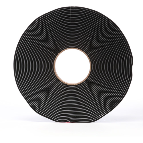 Ruban d'&eacute;tanch&eacute;it&eacute; Weatherban 5422, 9,5 mm (3/8") x 15,25 m (50'), Noir Sécurité Médic