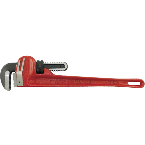 PW-18 Super Heavy-Duty Pipe Wrench, 2-7/8" Jaw Capacity, 18" Long, Powder Coated Finish, None Handle Sécurité Médic