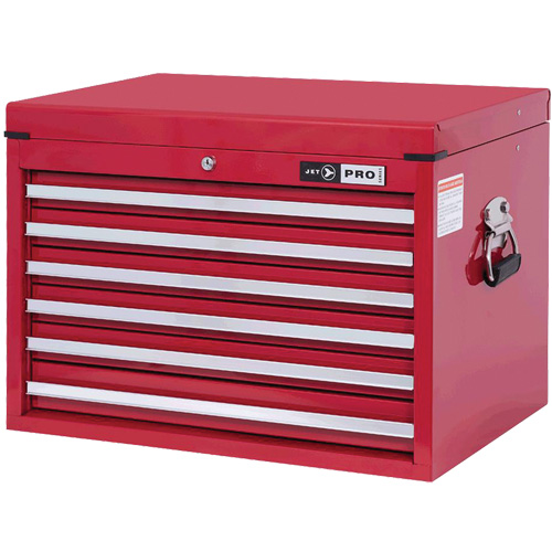 PMC2706 Boîte &agrave; outils combin&eacute;e s&eacute;rie Pro, 17-7/8" P x 26" la x 18-15/16" h, Rouge Sécurité Médic