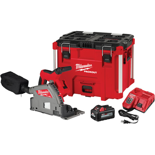 Ensemble de scie plongeante sur rail M18 Fuel, 6-1/2", 18 V Sécurité Médic