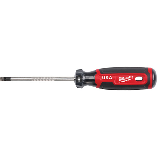 Tournevis ECX, Tige de #1, Ronde, 211 mm lo, Prise en Coussin&eacute;e Sécurité Médic