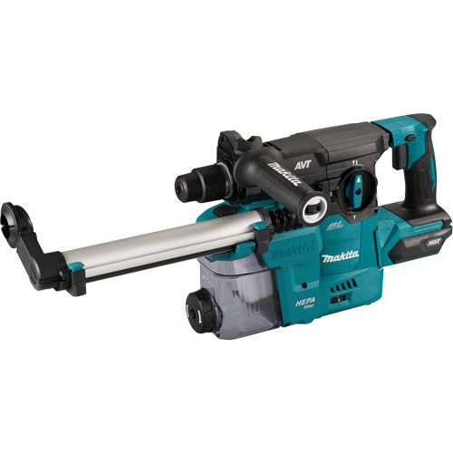 XGT Brushless Cordless SDS-Plus Rotary Hammer with DX10 Dust Extraction Attachment (Tool Only), 40 V, 1-3/16", 3 ft-lbs, 0-840 RPM Sécurité Médic