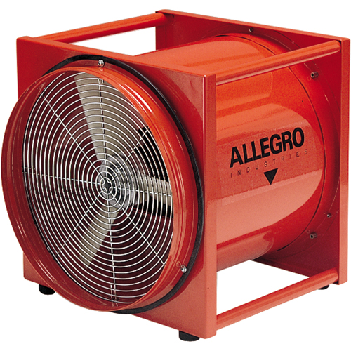 Ventilateurs &agrave; d&eacute;flecteurs ALLEGRO INDUSTRIES, 1/2 CV, 2900 pi³/min, Antid&eacute;flagrant Sécurité Médic