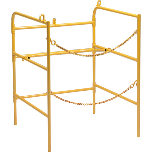 Barri&egrave;res de trou d'homme ALLEGRO INDUSTRIES, Acier Sécurité Médic