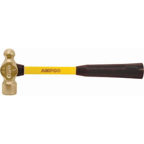 Ball Pein Hammer, 0.75 lbs. Head Weight, 14" L Sécurité Médic