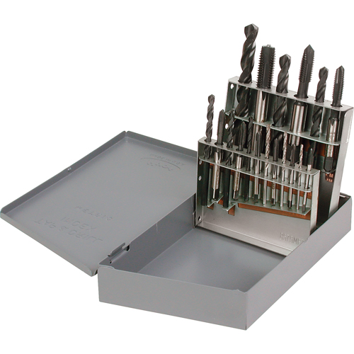 Blue Wizard Tap & Drill Set, 18 Pieces Sécurité Médic