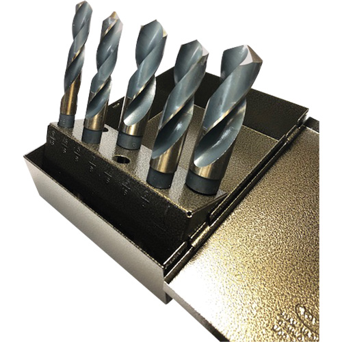 Prentice Drill Bit Set, 5 Pieces, High Speed Steel Sécurité Médic