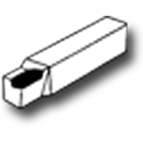 Outil &agrave; pointe au carbure bras&eacute;e simple, 2" bordure de coupe Sécurité Médic