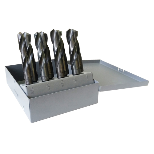 Reduced Shank Drill Bit Set, 5 Pieces, High Speed Steel Sécurité Médic