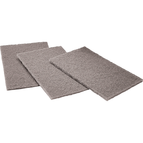 Scotch-Brite Hand Pads, Silicon Carbide, 6" x 9", Medium Grit Sécurité Médic