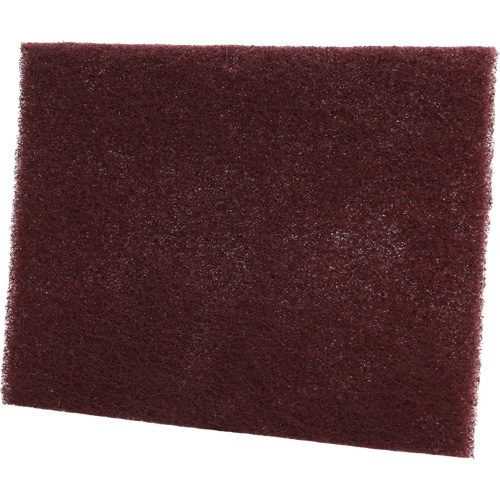 Scotch-Brite Hand Pads, Aluminum Oxide, 6" x 9", Very Fine Grit Sécurité Médic