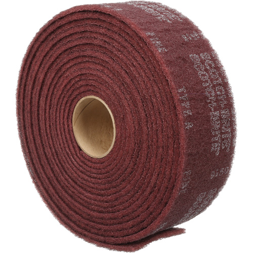 Ruban de nettoyage et de finition Scotch-Brite, Fin, 4" la x 30' lo Sécurité Médic