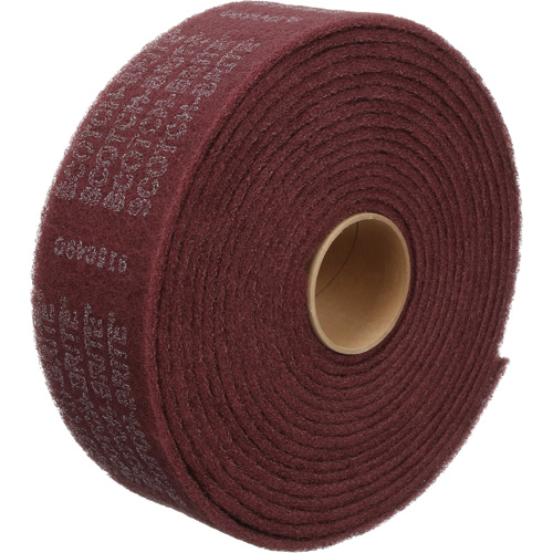 Ruban de nettoyage et de finition Scotch-Brite, Fin, 4" la x 30' lo Sécurité Médic