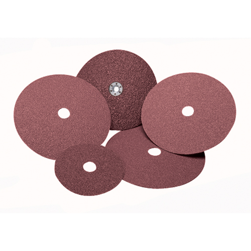 Disques en fibre pour le m&eacute;tal F240, Oxyde d'aluminium, 50, 4-1/2" Dia x 7/8" Arbre Sécurité Médic