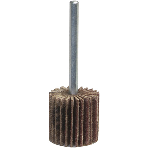 Mini-meule &agrave; lamelles Grind-O-Flex, Oxyde d'aluminium, Grain 60, 3" x 1" x 1/4" Sécurité Médic