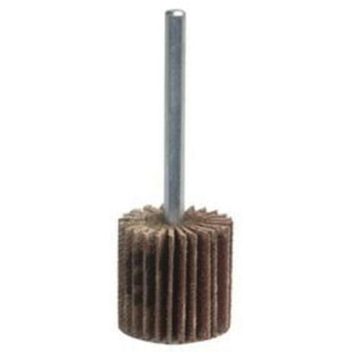 Grind-O-Flex Mini Mounted Flap Wheel, Aluminum Oxide, 120 Grit, 2" x 1-1/2" x 1/4" Sécurité Médic
