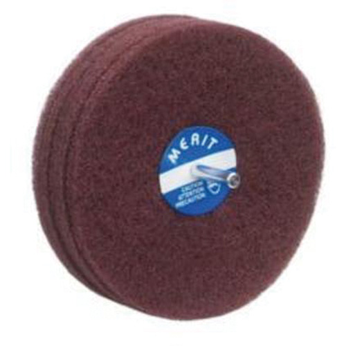 Abrasotex Non-Woven Disc Wheel, 5" Dia., Fine Grit, Aluminum Oxide Sécurité Médic