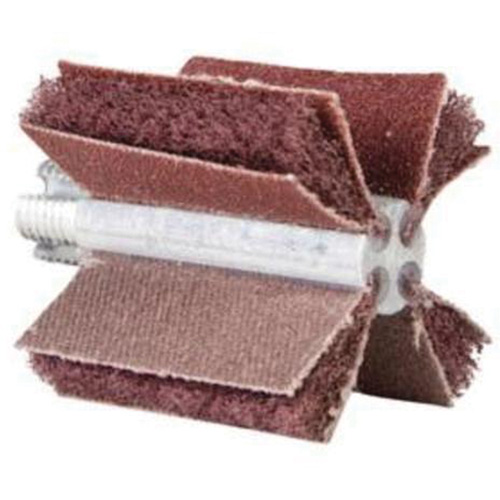 Interleaf Flap B-405 Bore Polisher, Aluminum Oxide, 80 Grit, 1-3/4" x 1-1/2" Sécurité Médic