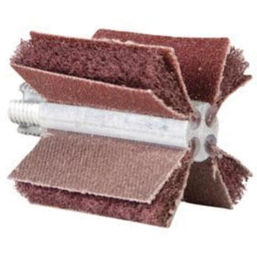 Interleaf Flap B-405 Bore Polisher, Aluminum Oxide, 180 Grit, 1-3/4" x 1-1/2" Sécurité Médic