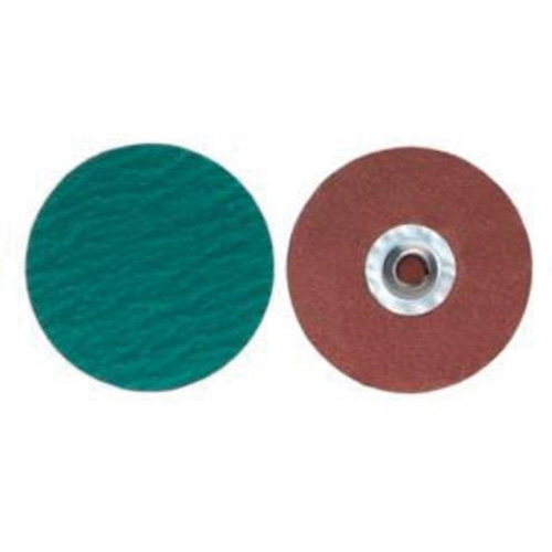 Quick-Change Cloth Disc, 4" Dia., 36 Grit, Zirconium Sécurité Médic