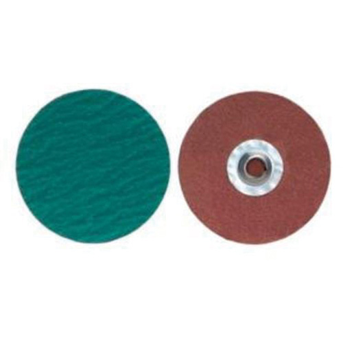 Quick-Change Cloth Disc, 4" Dia., 120 Grit, Zirconium Sécurité Médic
