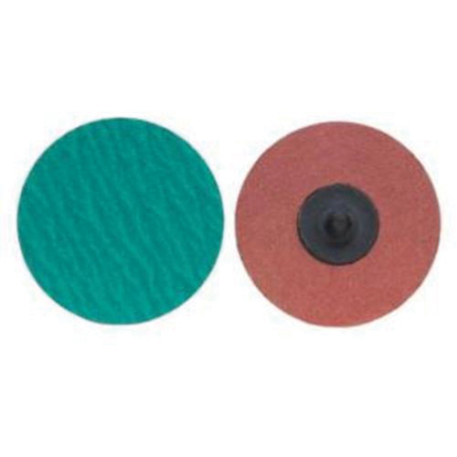 Quick-Change Cloth Disc, 1" Dia., 50 Grit, Zirconium Sécurité Médic