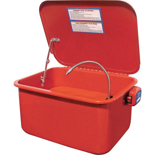 Bassins de nettoyage autorecyclants, Acier, 5 gal. Sécurité Médic
